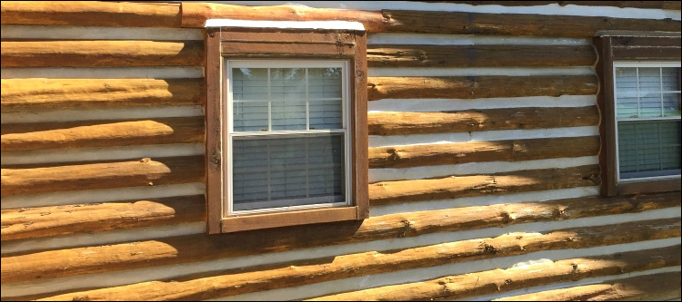 Log Home Whole Log Replacement  Lemon Springs,  North Carolina